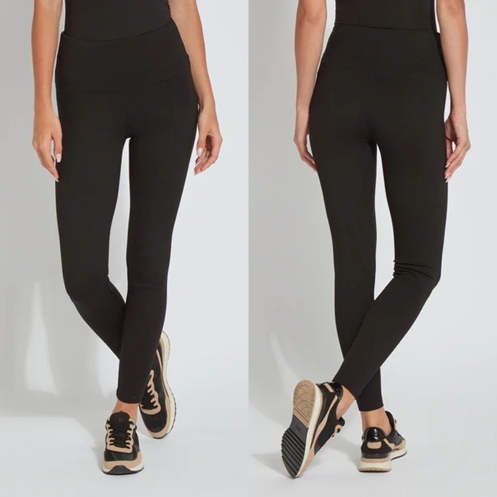 Lysse Flattering Center seam Form Fitting Skinny Leggings S